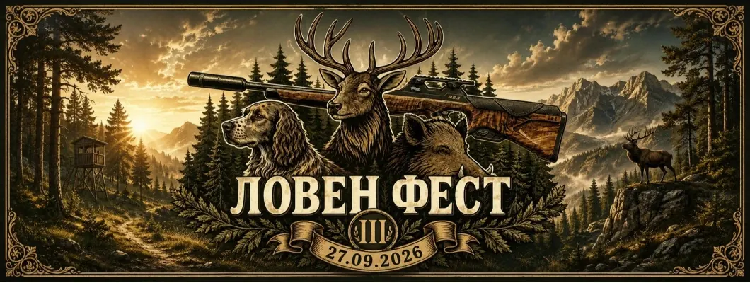Ловен фест 2026 – Царе на лова, 27 септември 2026